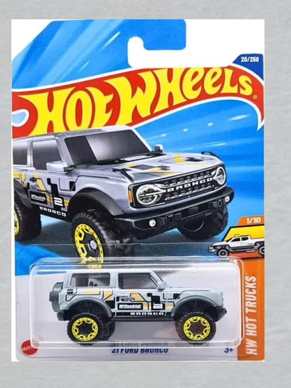Hot Wheels '21 Ford Bronco SILVER